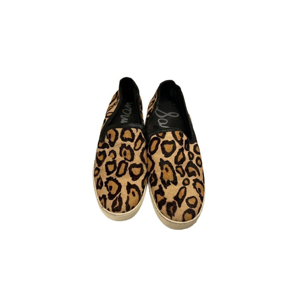 Sam Edelmon women's cheetah print slip on shoes size 8.5
